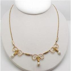 Vintage gold-filled necklace