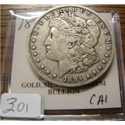 1894-S Morgan Silver Dollar Fine