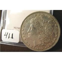 1892 Morgan Silver Dollar AU-50