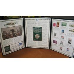 White House Bicent. Stamp & Coin Folio
