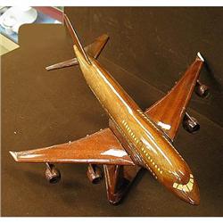 Wooden model of a Plane