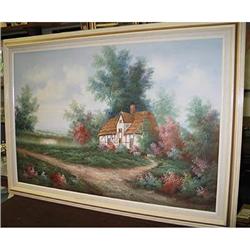 Painting of a Cottage