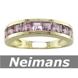 Fine Gem Certified 1.75 ct Pink Spinel Ring 14kt Gold