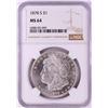 Image 1 : 1878-S $1 Morgan Silver Dollar Coin NGC MS64