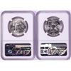 Image 2 : Lot of (2) 1959 Franklin Half Dollar Coins NGC MS64FBL