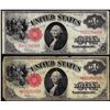 Image 1 : Lot of (2) 1917 $1 Legal Tender Notes