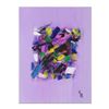 Image 1 : George Marlowe "Lilac Fantasy" Original Acrylic On Canvas