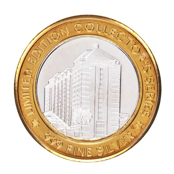 .999 Fine Silver Isle of Capri Casino Biloxi, MS $10 Limited Edition Gaming Token