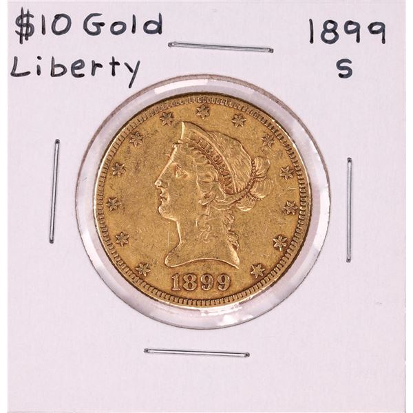 1899-S $10 Liberty Head Eagle Gold Coin