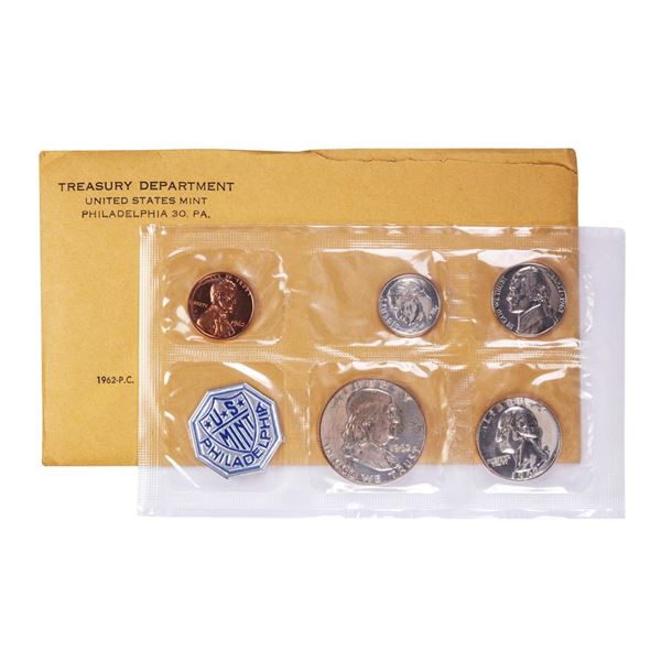 1962 (5) Coin Proof Set in Envelope