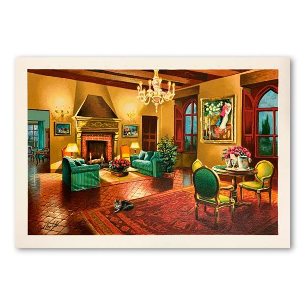 Anatoly Metlan "Homage to Chagall" Limited Edition Serigraph