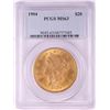 Image 1 : 1904 $20 Liberty Head Double Eagle Gold Coin PCGS MS63