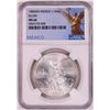 Image 1 : 1985Mo Mexico 1 Onza Libertad Silver Coin NGC MS66