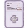 Image 1 : 1942 Mercury Dime Coin NGC MS65