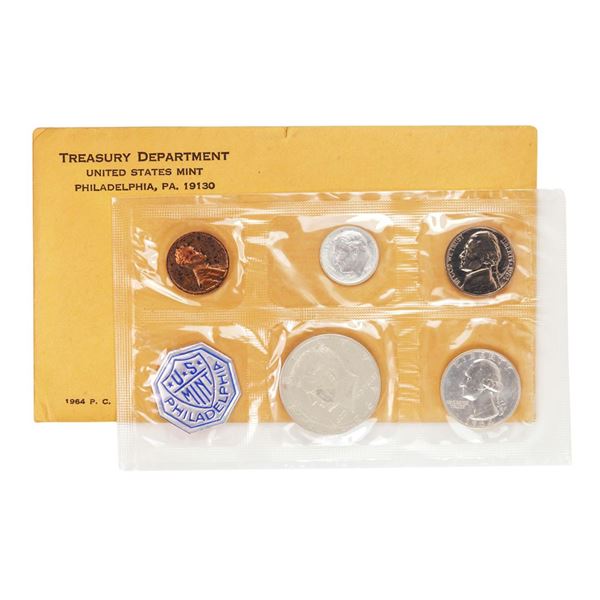 1964 (5) Coin Proof Set in Envelope