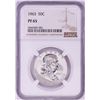 Image 1 : 1963 Proof Franklin Half Dollar Coin NGC PF65