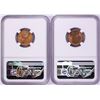 Image 2 : Lot of 1938 & 1938-D Lincoln Wheat Cent Coins NGC MS65RD