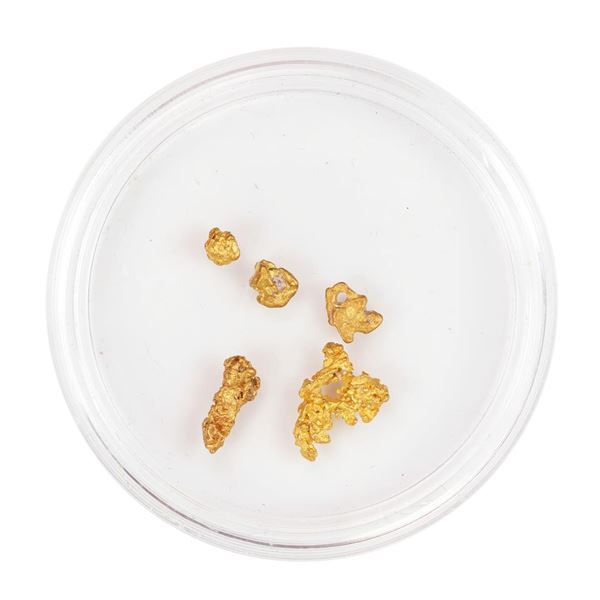 Lot of Gold Nuggets 1.75 Grams Total Weight