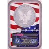Image 2 : 2019-W $1 Proof American Silver Eagle Coin NGC PF70 Ultra Cameo Congratulations Flag