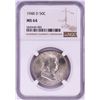 Image 1 : 1948-D Franklin Half Dollar Coin NGC MS64