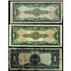 Image 2 : Lot of (3) Large Size Silver Certificate Notes