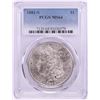 Image 1 : 1881-S $1 Morgan Silver Dollar Coin PCGS MS64
