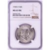 Image 1 : 1948-D Franklin Half Dollar Coin NGC MS63FBL
