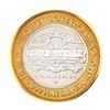 Image 2 : .999 Fine Silver Gold Strike Jean, Nevada $10 Limited Edition Casino Gaming Token