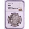 Image 1 : 1878-S $1 Morgan Silver Dollar Coin NGC MS64