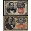 Image 1 : Lot of 1874 Fifth Issue Ten Cent & Twenty-Five Fractional Currency Notes