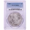 Image 1 : 1887 $1 Morgan Silver Dollar Coin PCGS MS64