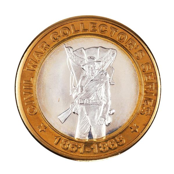 .999 Silver Harrah's Vicksburg, MI $10 Casino Limited Edition Gaming Token