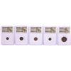 Image 1 : Lot of (5) Ancient Roman Empire Coins NGC Certified