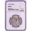 Image 1 : 1952-D Franklin Half Dollar Coin NGC MS63