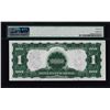 Image 2 : 1899 $1 Black Eagle Silver Certificate Note Fr.230 PMG Choice Uncirculated 64