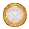 Image 1 : .999 Silver McCarran International Airport Las Vegas, NV $10 Limited Gaming Token