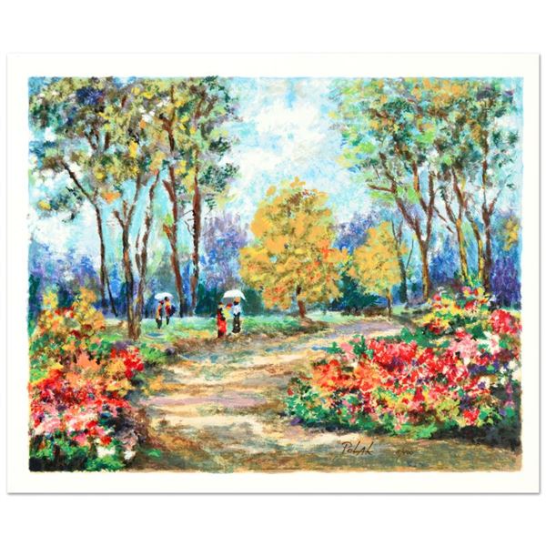 Dimitri Polak (1922-2008) "In the Park" Limited Edition Serigraph