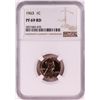 Image 1 : 1963 Proof Lincoln Memorial Cent Coin NGC PF69RD