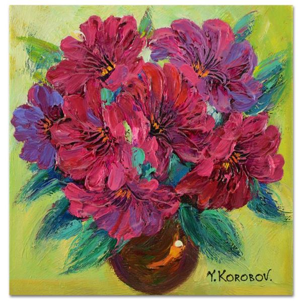 Yana Korobov Untitled Original Acrylic On Canvas