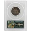 Image 2 : 1862 Seated Liberty Quarter Coin PCGS MS62 Old Green Holder