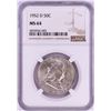 Image 1 : 1952-D Franklin Half Dollar Coin NGC MS64