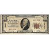 Image 1 : 1929 $10 Peoples NB and Trust Co. of Washington, IN CH# 3842 National Currency Note