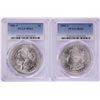 Image 1 : Lot of 1881-S & 1882-S $1 Morgan Silver Dollar Coins PCGS MS63