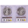 Image 2 : Lot of 1881-S & 1882-S $1 Morgan Silver Dollar Coins PCGS MS63