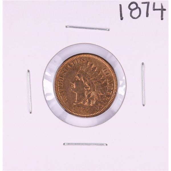 1874 Indian Head Cent Coin