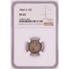 Image 1 : 1866-S Seated Liberty Dime Coin NGC VF25