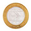Image 2 : .999 Silver McCarran International Airport Las Vegas, NV $10 Limited Gaming Token