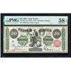 Image 1 : 1863 $20 Legal Tender Note Fr.126b PMG Choice About Uncirculated 58EPQ