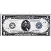 Image 1 : 1914 $5 Federal Reserve Note Cleveland