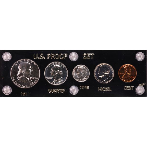 1963 (5) Coin Proof Set